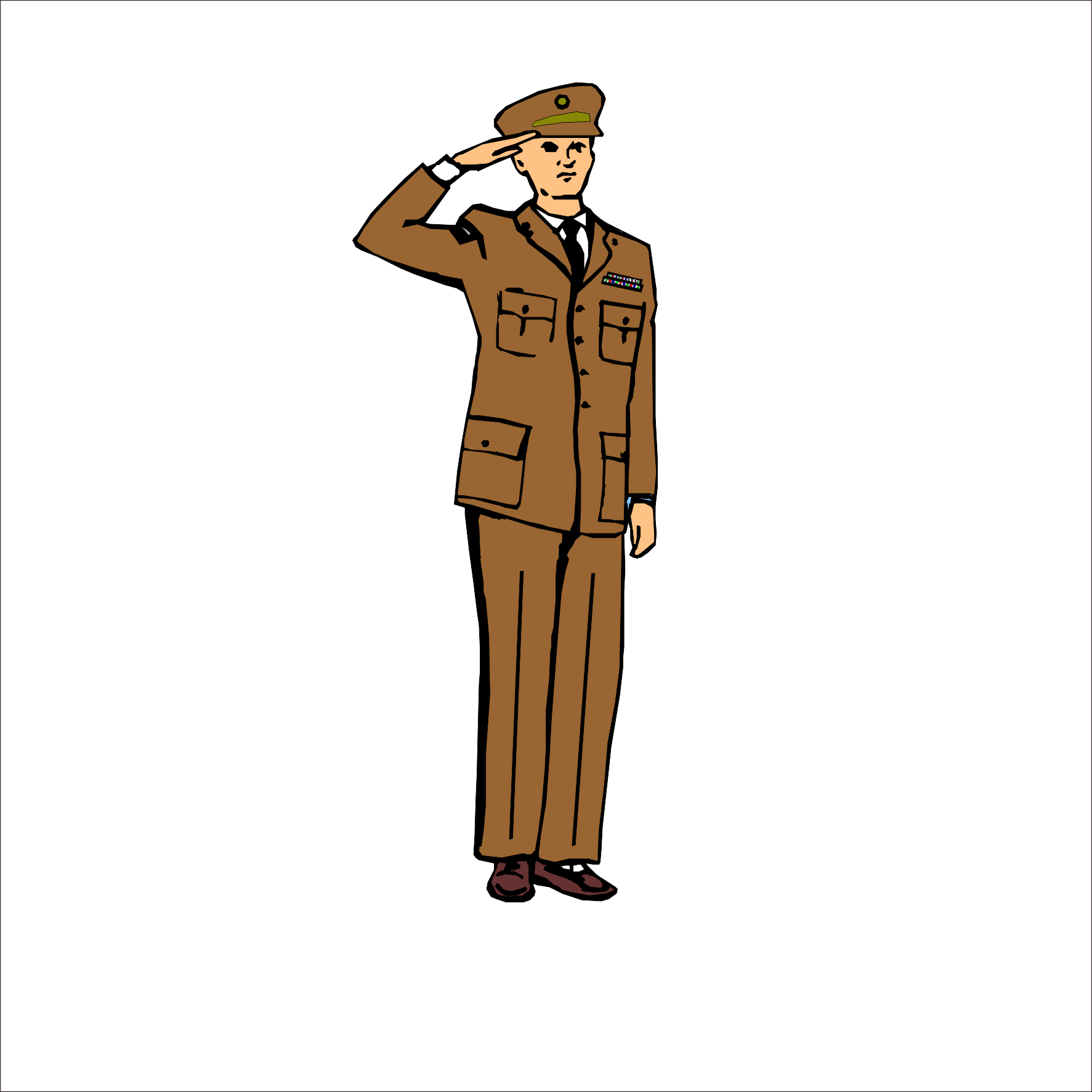 Standing Battlefield Animation Outerwear Soldier Transparent PNG Image