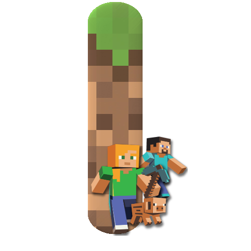 Alphabet Toy Minecraft Letter Transparent PNG Image