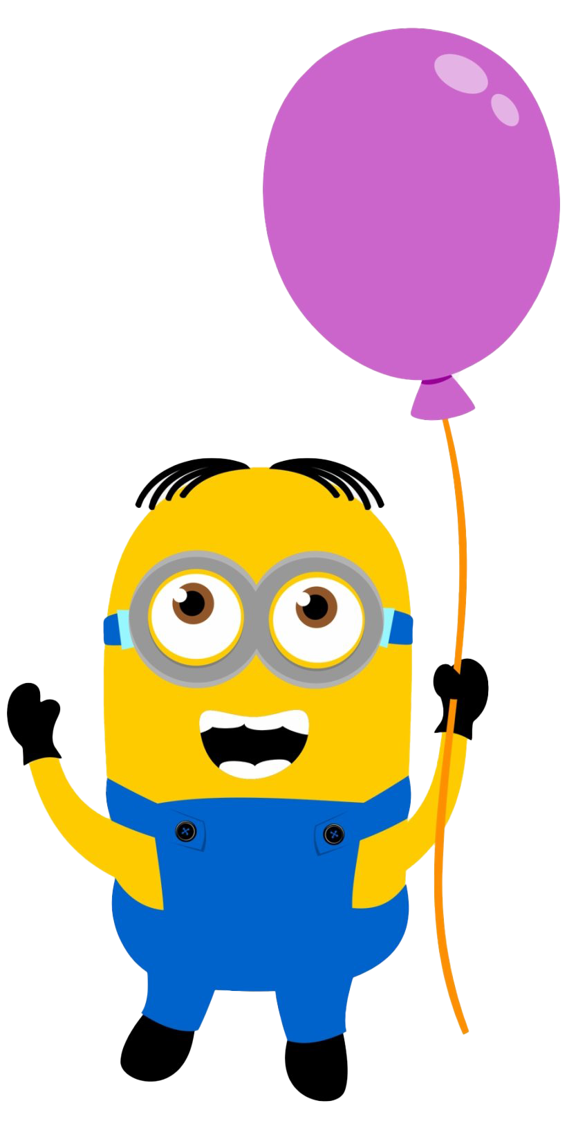Birthday Minions Transparent PNG Image