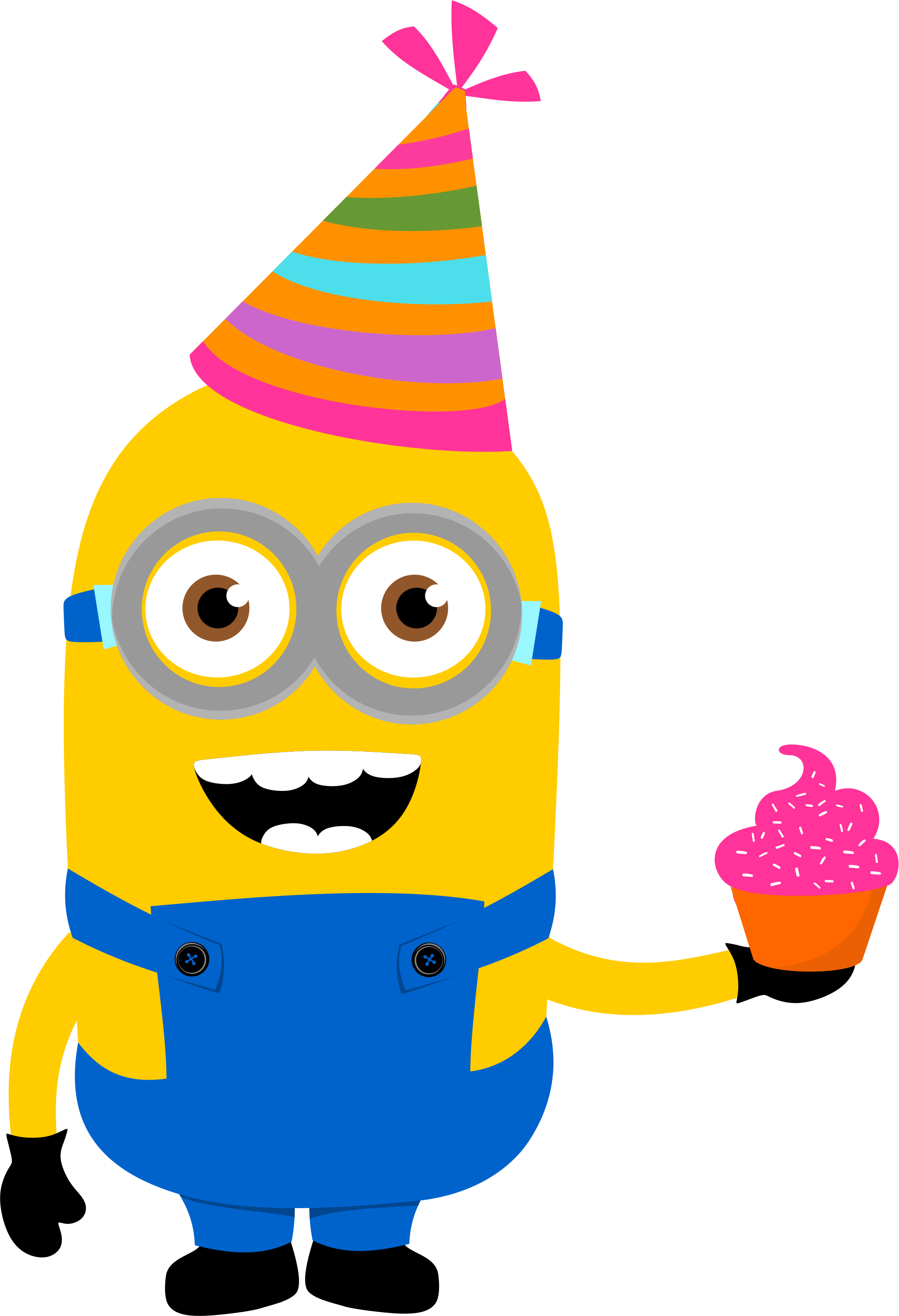 Birthday Minions Transparent PNG Image