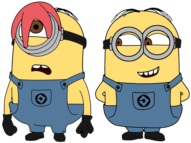 Group Minions Transparent PNG Image