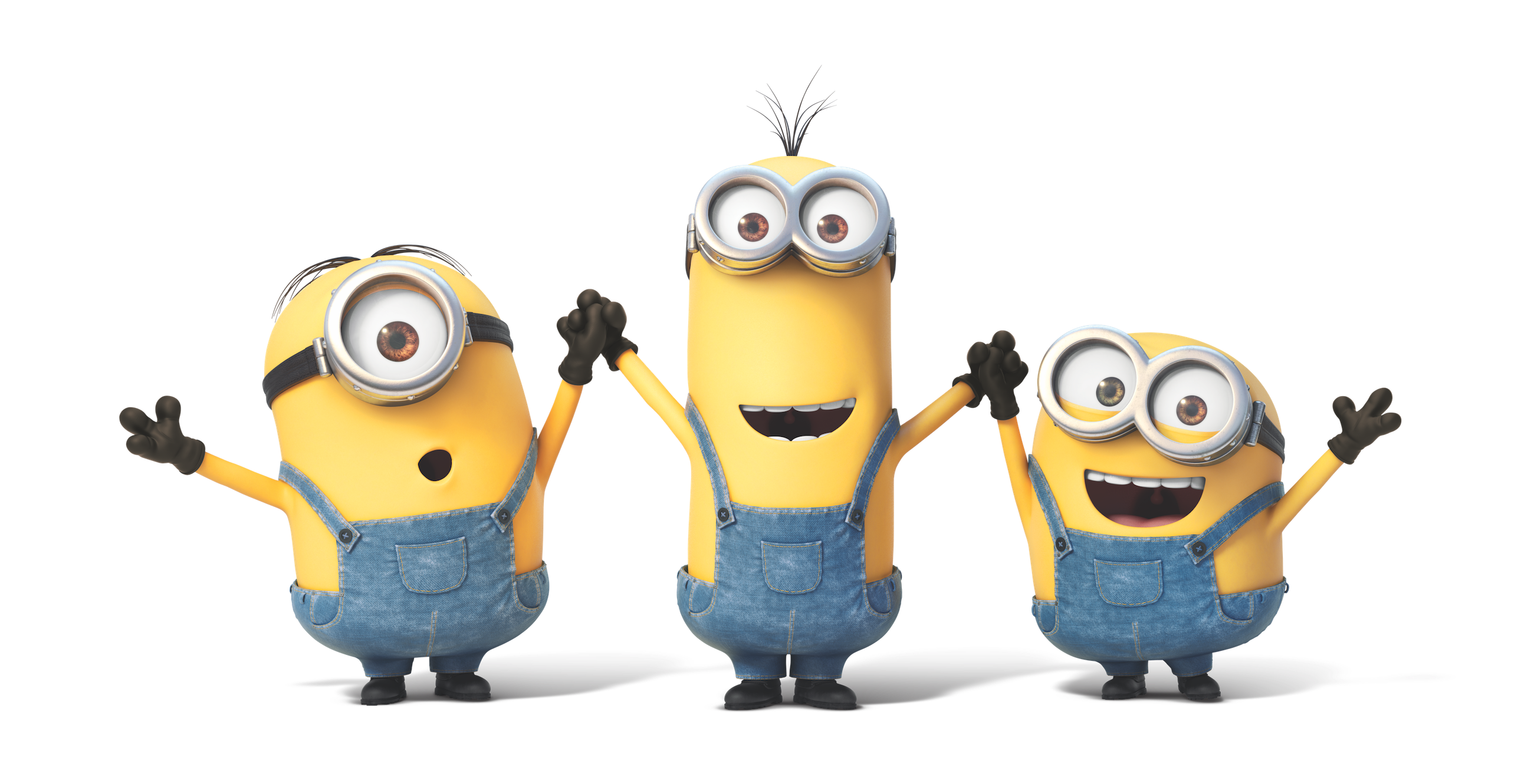Group Minions Transparent PNG Image