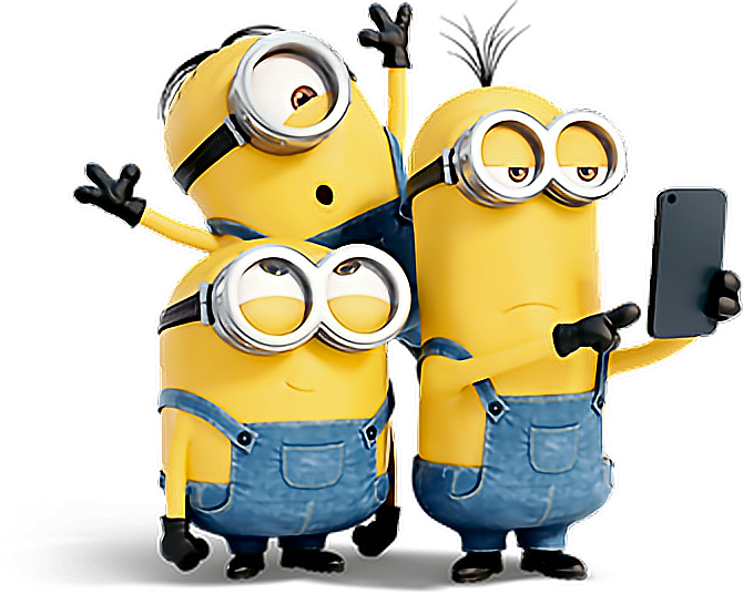 Group Minions Transparent PNG Image