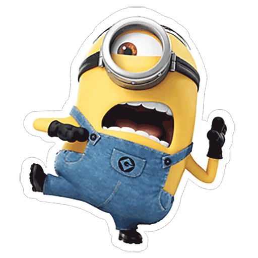 Minion Stuart Transparent PNG Image