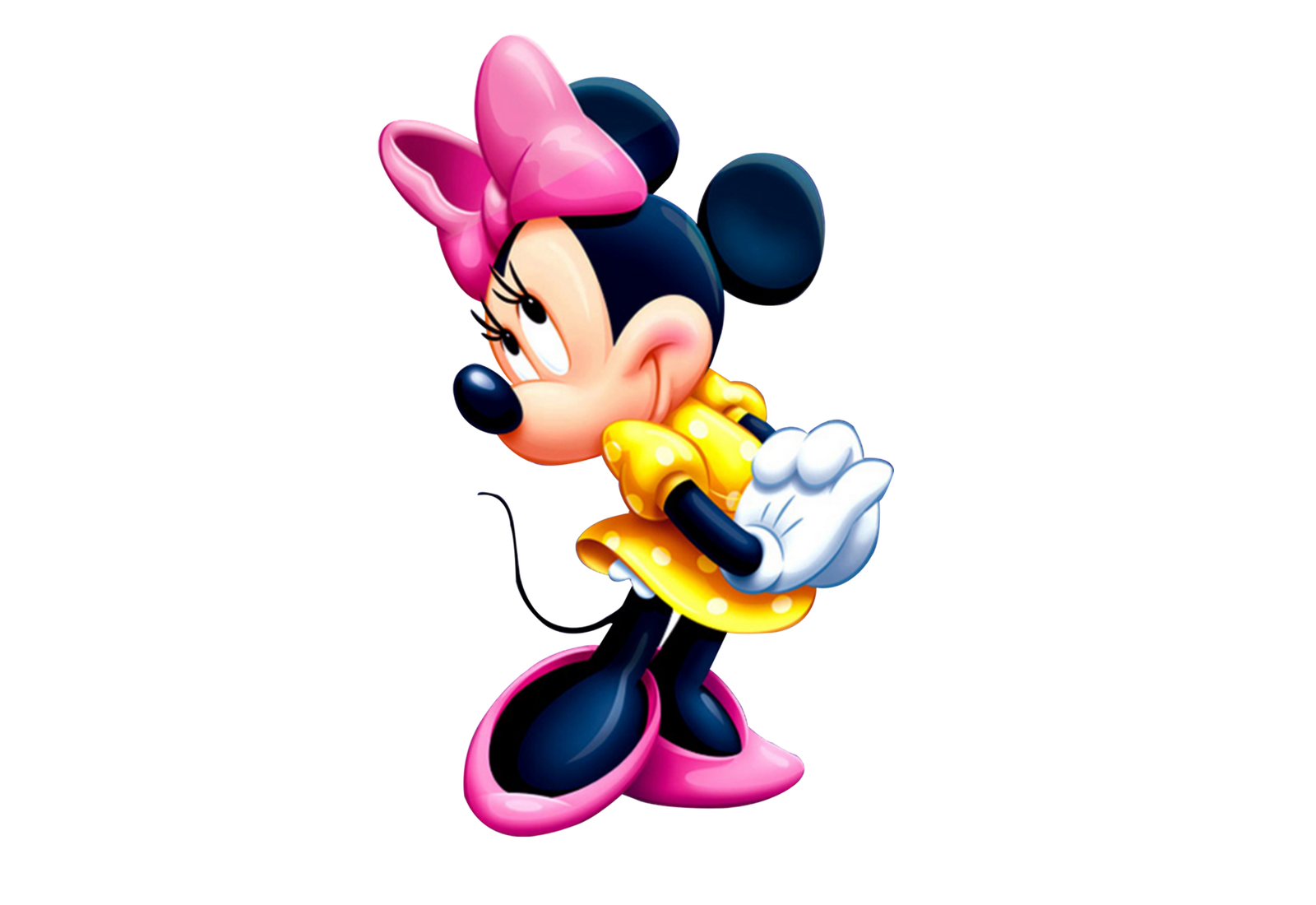 Minnie Mouse Background Transparent PNG Image