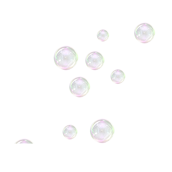 Pink Square Bubble Soap Transparent PNG Image
