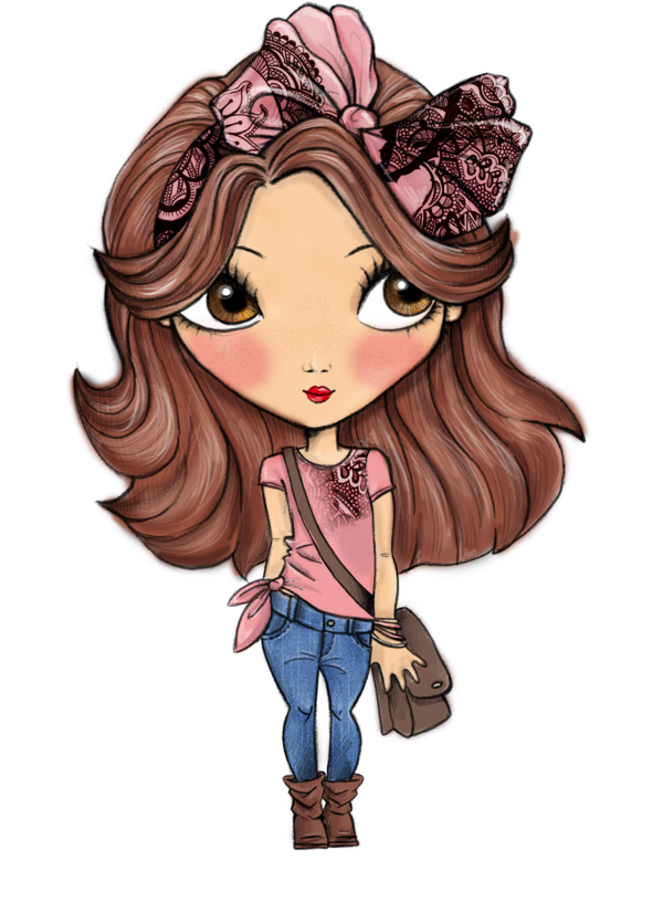 Fashion Girl Transparent PNG Image