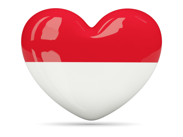 Monaco Flag Transparent PNG Image