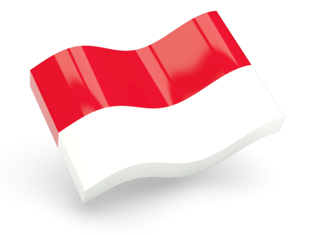Monaco Flag Transparent PNG Image