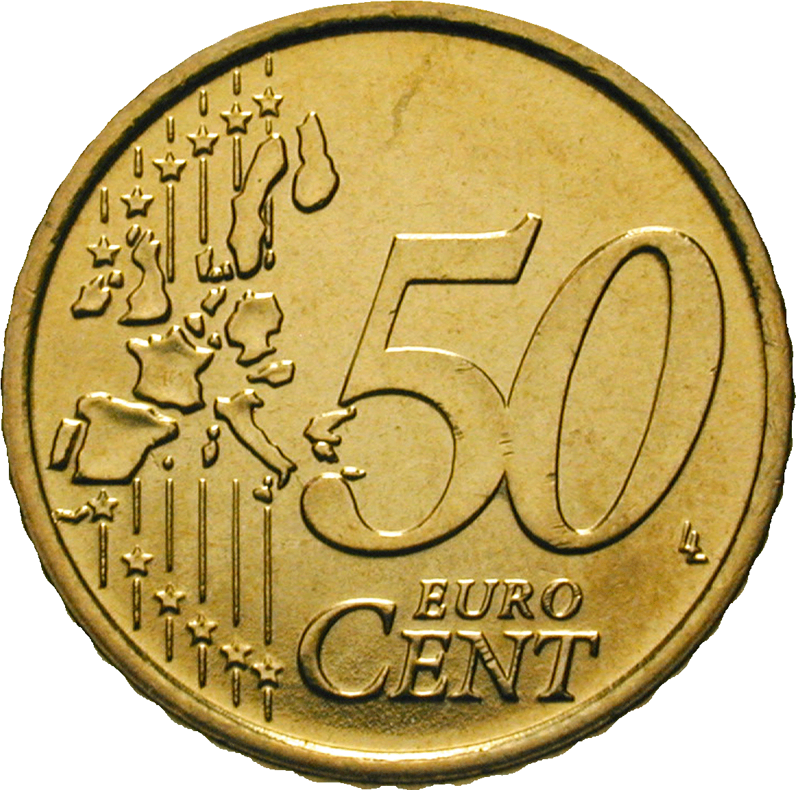 Gold Euro Transparent PNG Image