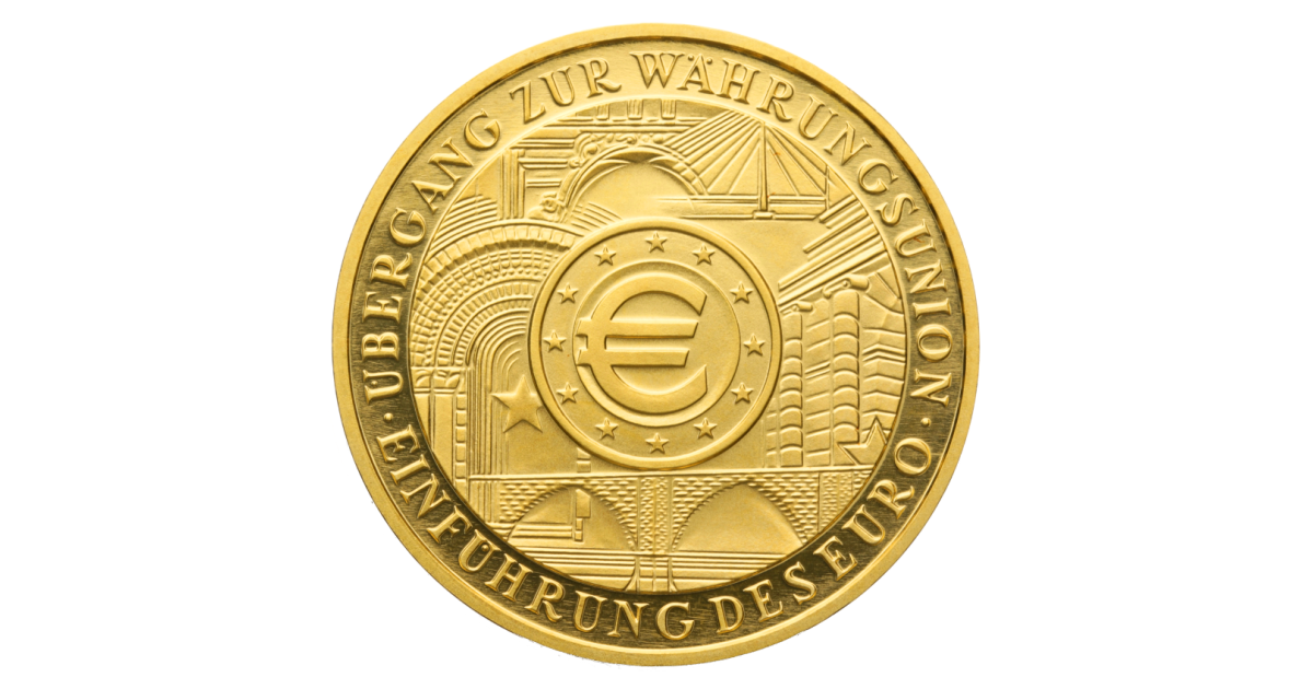 Gold Euro Transparent PNG Image