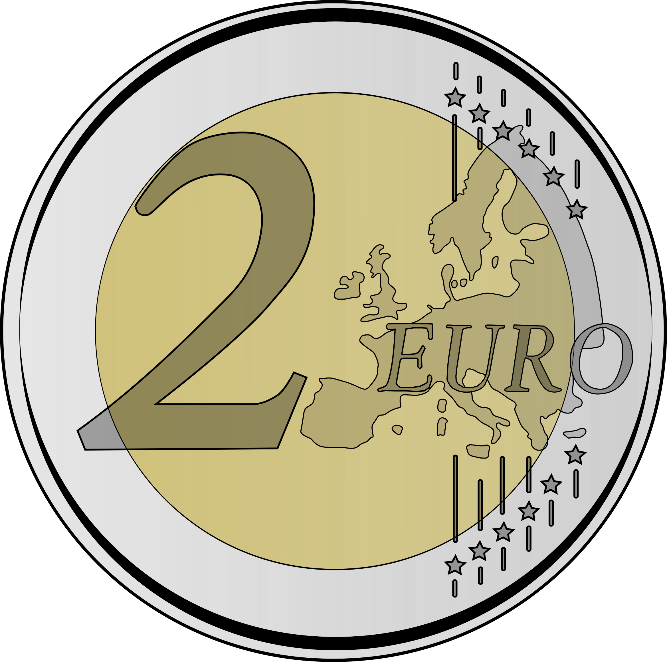 Euro Transparent PNG Image