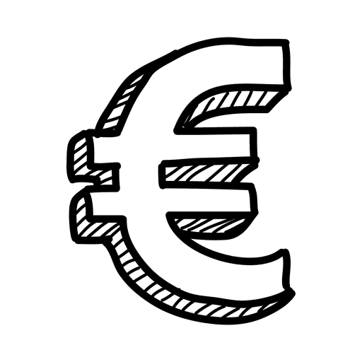 Symbol Euro Transparent PNG Image