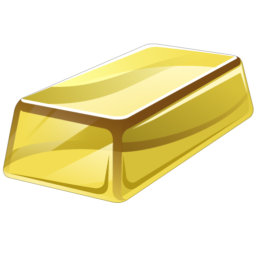 Bar Gold Transparent PNG Image