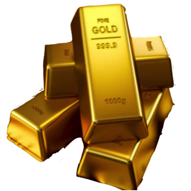 Bar Gold Transparent PNG Image