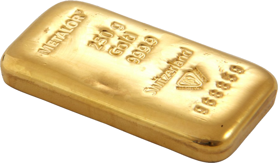 Bar Gold Transparent PNG Image
