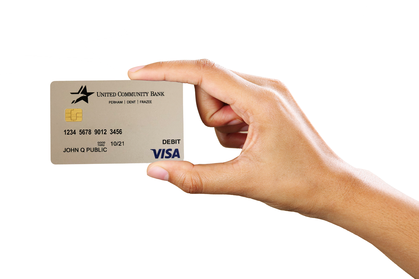 Credit Card Holding Hand Transparent PNG Image
