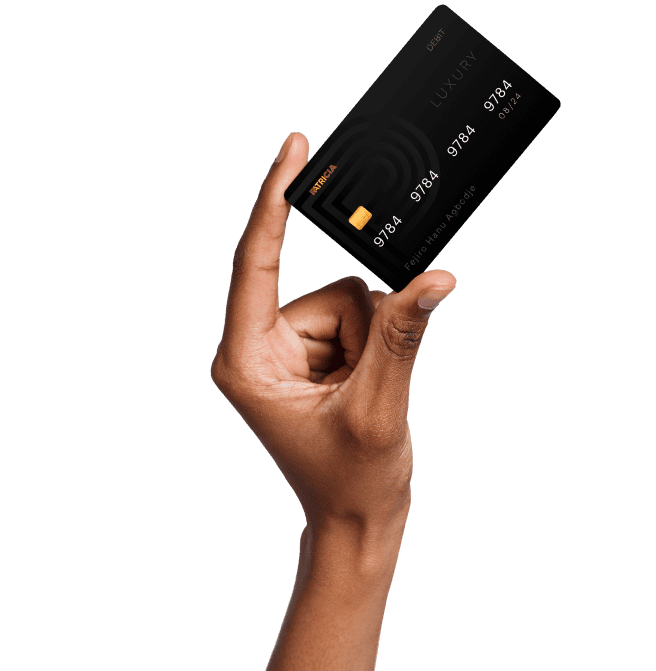Credit Card Holding Hand Transparent PNG Image