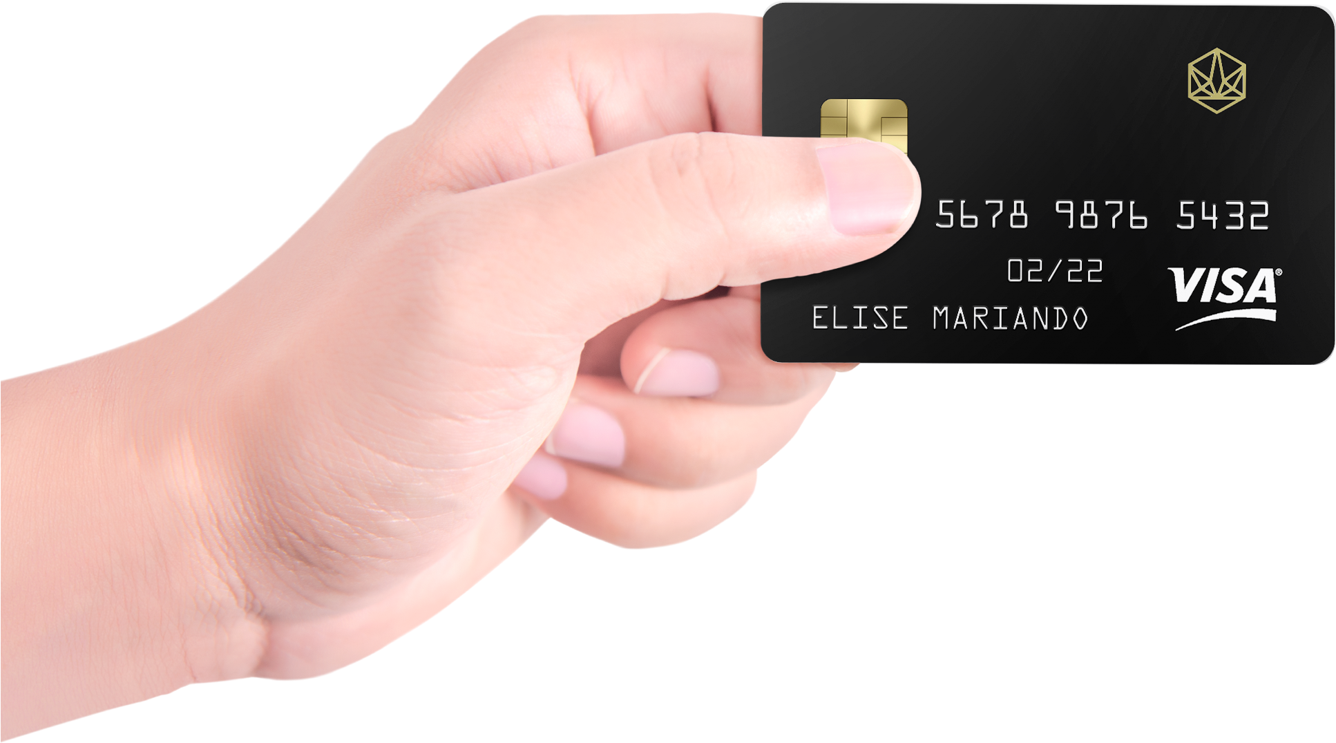 Hand Credit Holding Male Card Transparent PNG Image