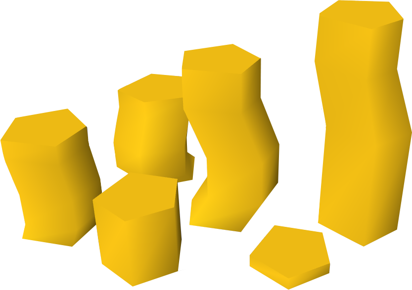 Golden Tower Coins Stack Transparent PNG Image