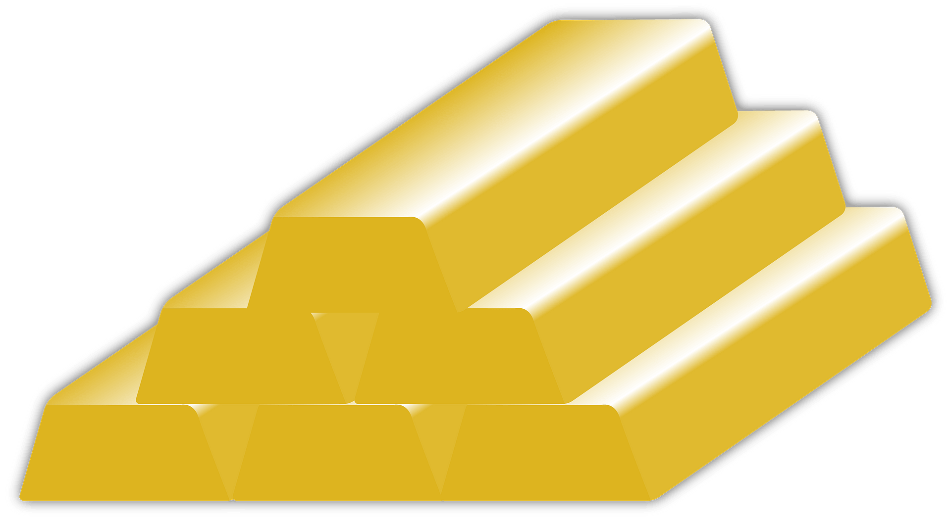 Vector Bar Gold Transparent PNG Image
