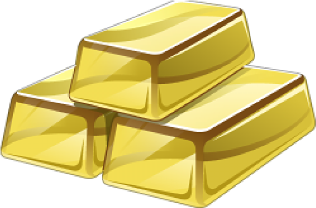 Bar Gold Yellow Transparent PNG Image