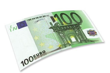 100 Euro Bill Transparent PNG Image