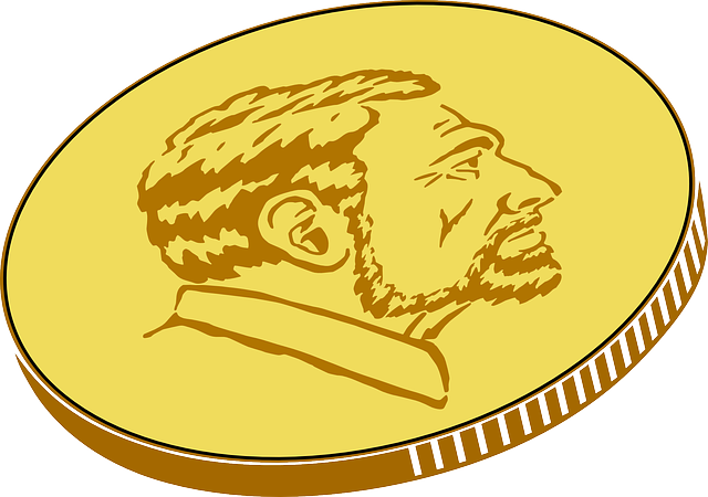 Cartoon Coin Transparent PNG Image