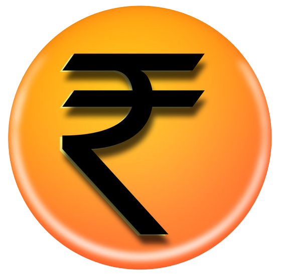 Rupee Symbol Transparent PNG Image