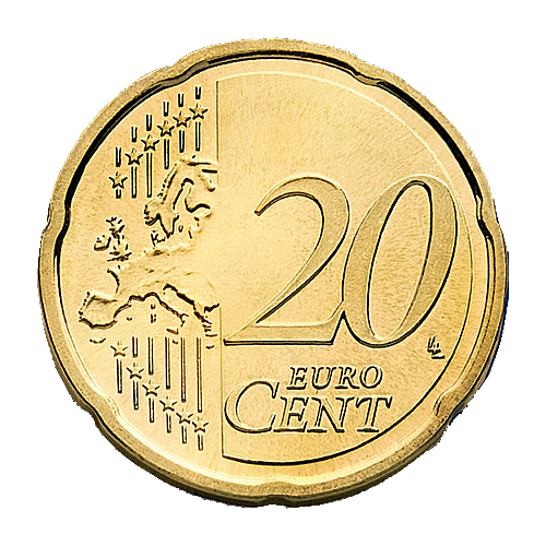 Euro Coin Transparent PNG Image