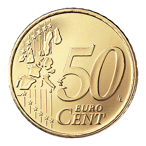 Euro Coin Transparent PNG Image
