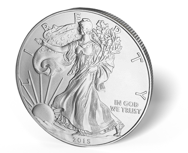 American Silver Coin Transparent PNG Image