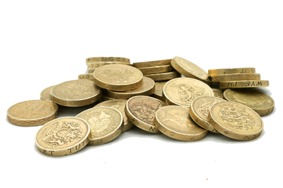 Coins Transparent PNG Image