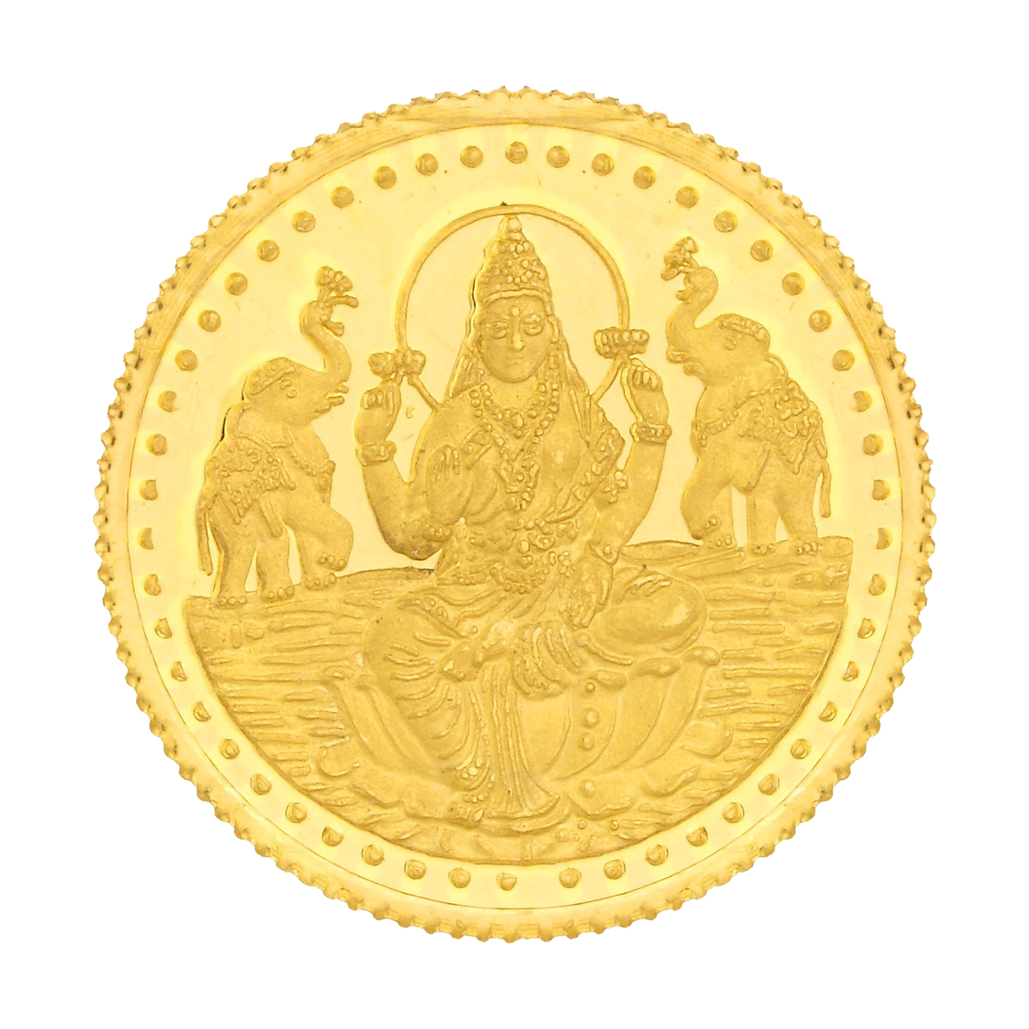 Lakshmi Gold Coin Transparent PNG Image