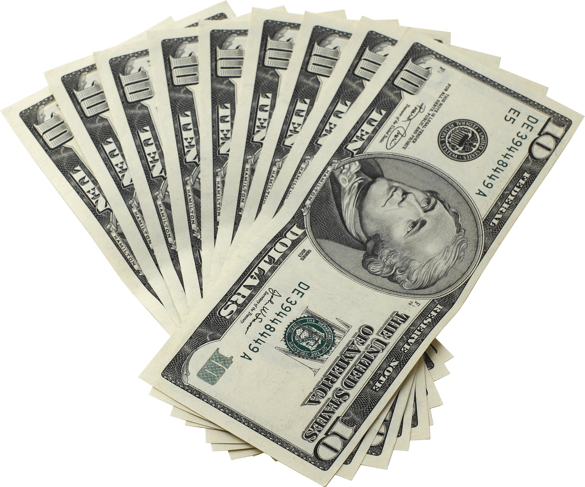 Dollars Transparent PNG Image