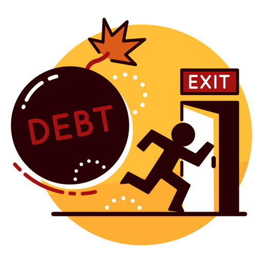 Debt Transparent PNG Image