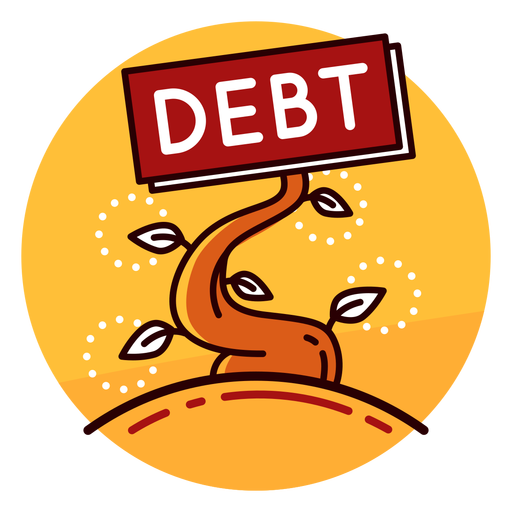Debt Transparent PNG Image