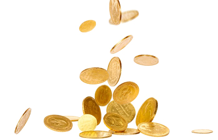 Gold Coin Transparent PNG Image