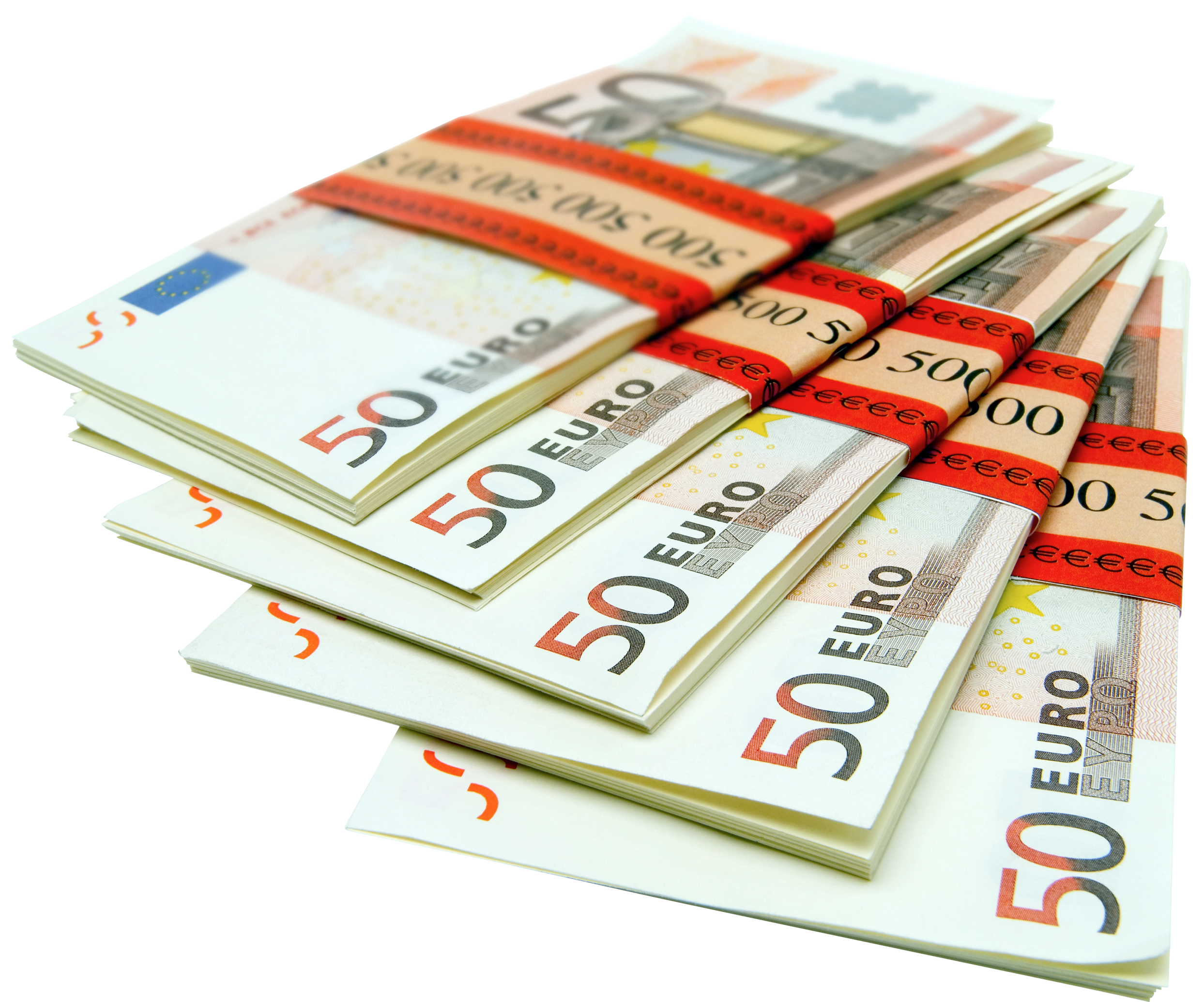 Bundles Euro File Transparent PNG Image