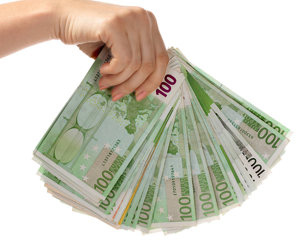 Bills Money graphy Dollar Take 100 Euro Transparent PNG Image
