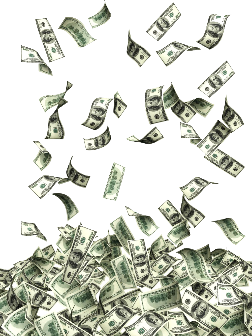 United Banknote Flying graphy Bill Dollar One-Dollar Transparent PNG Image