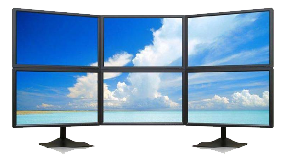 Monitor Background Transparent PNG Image