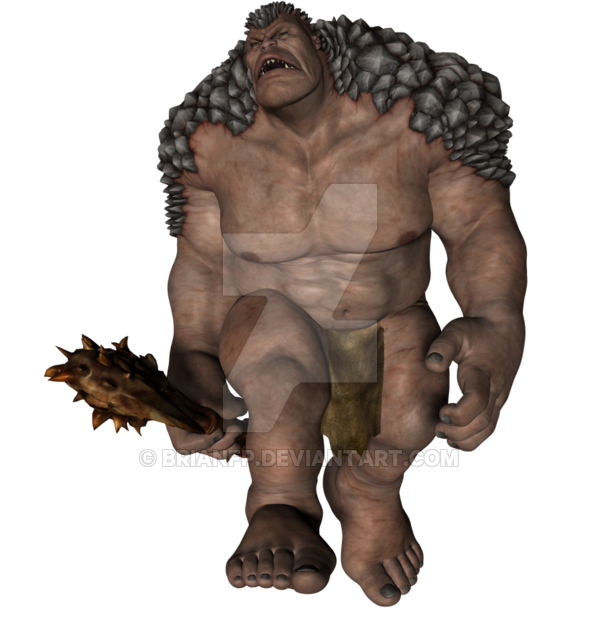 Monster Ogre File Transparent PNG Image