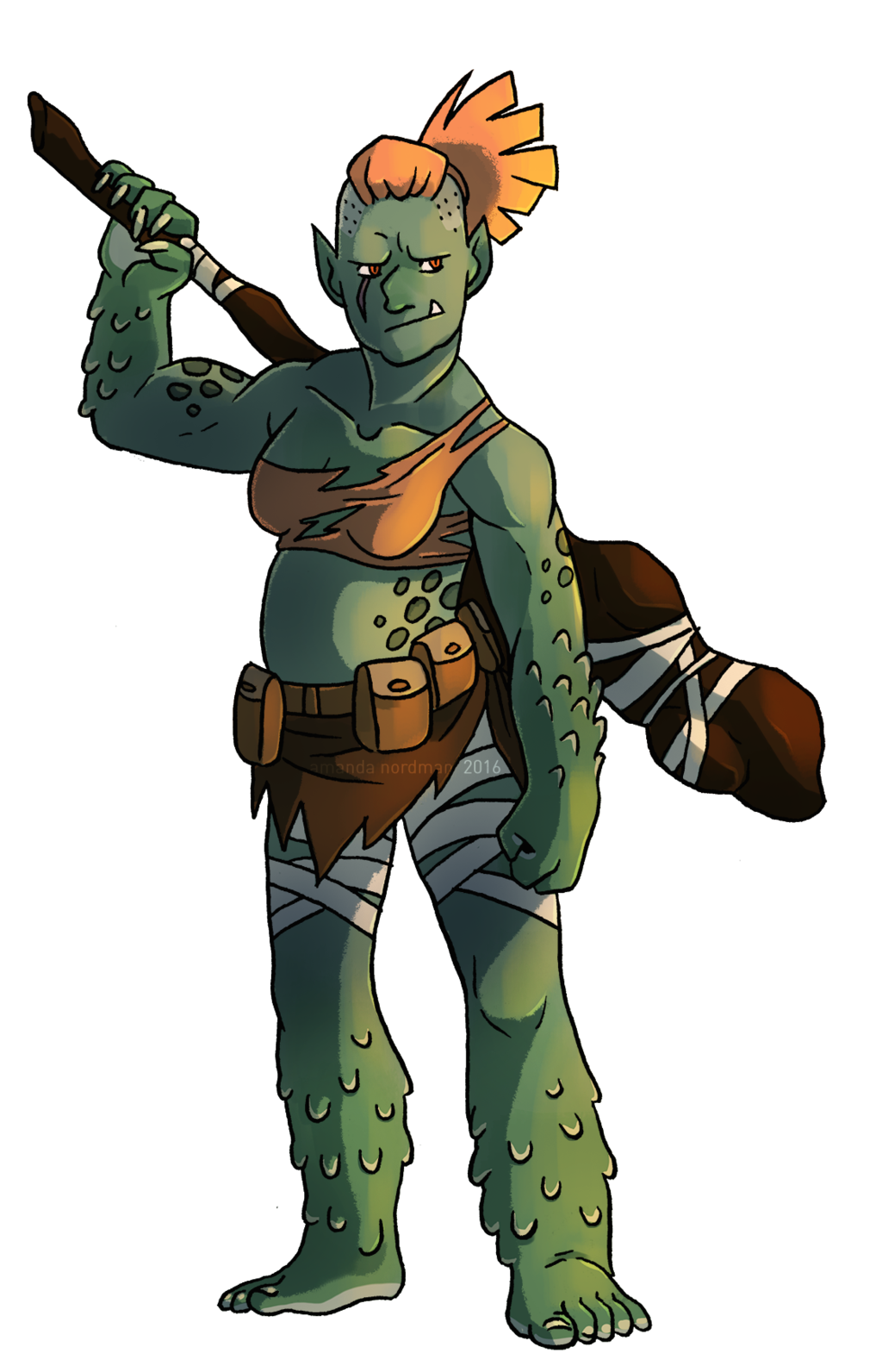 Monster Ogre Transparent PNG Image