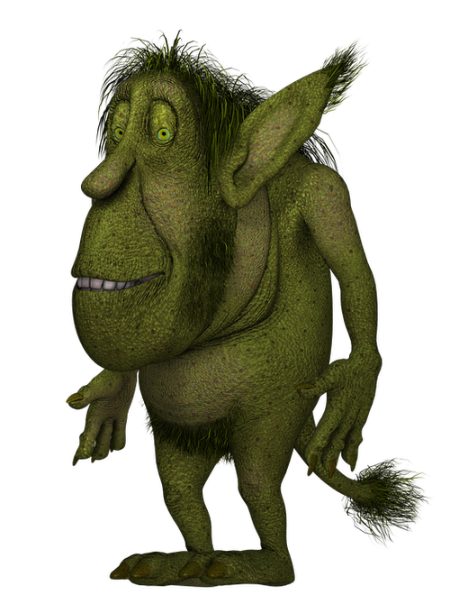 Monster Ogre Transparent PNG Image