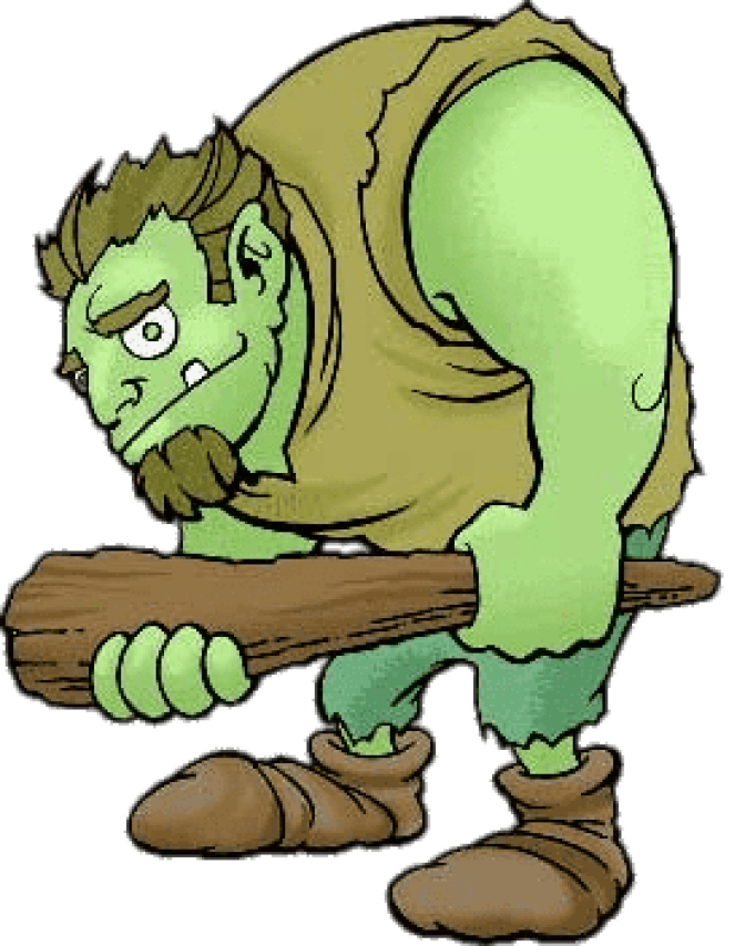 Monster Ogre Transparent PNG Image
