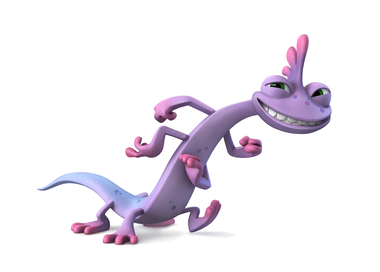 Purple Lizard Monsters Inc Transparent PNG Image