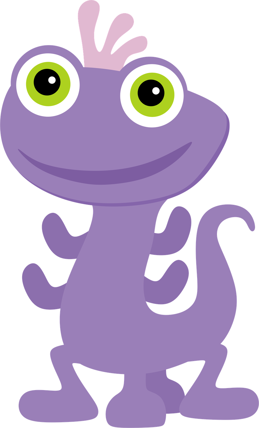 Purple Lizard Monsters Inc Transparent PNG Image