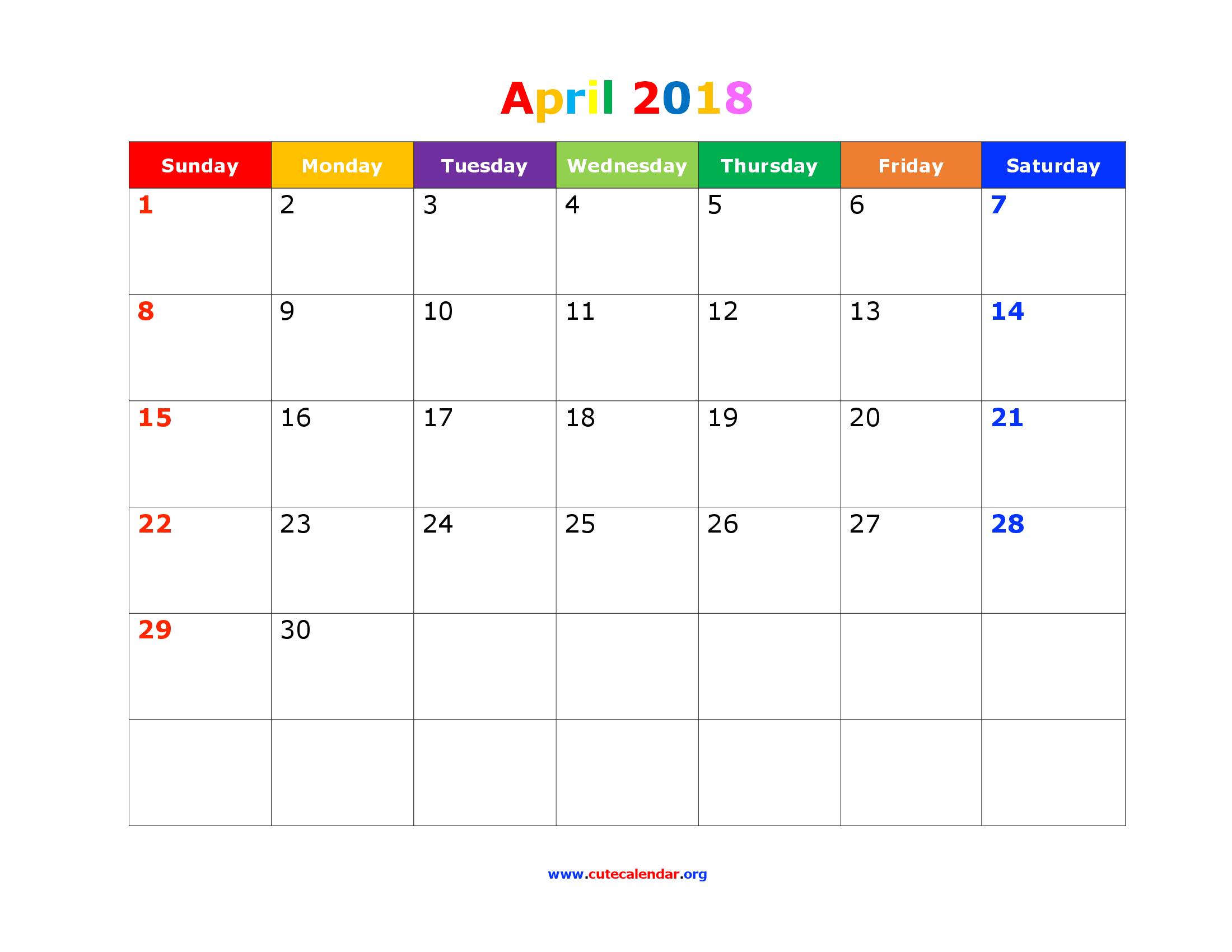 April Transparent PNG Image