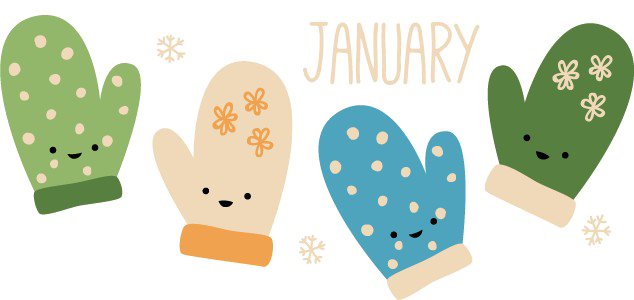 January Transparent PNG Image